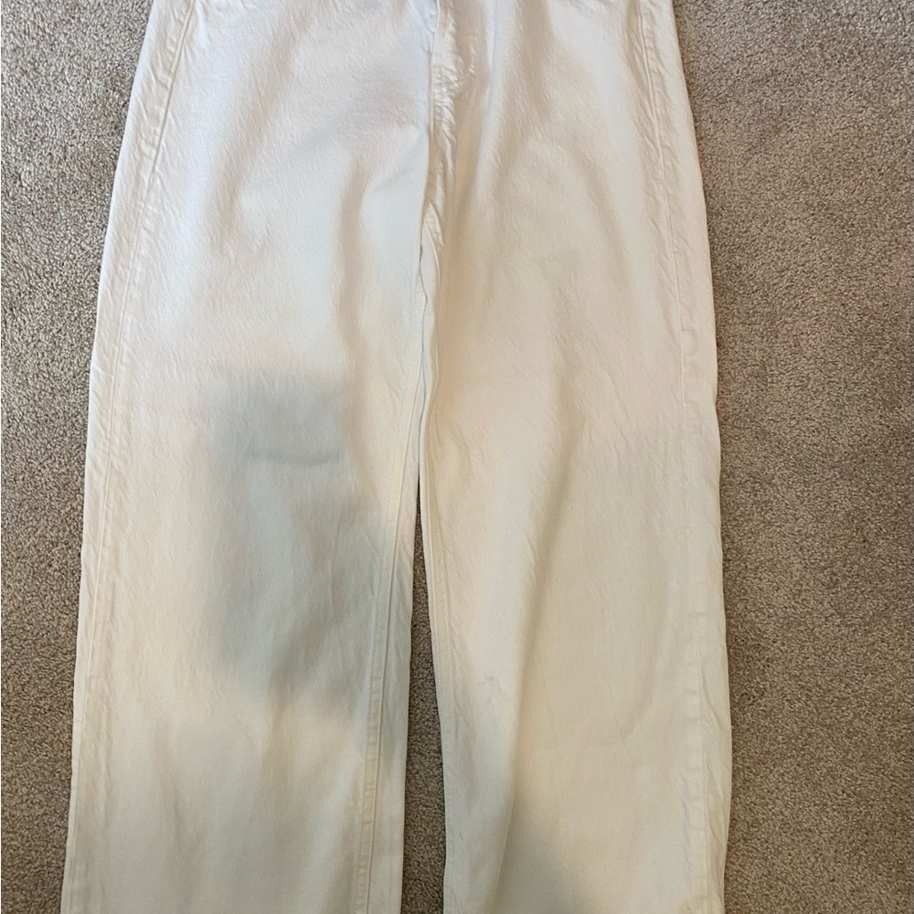 Zara White Jeans